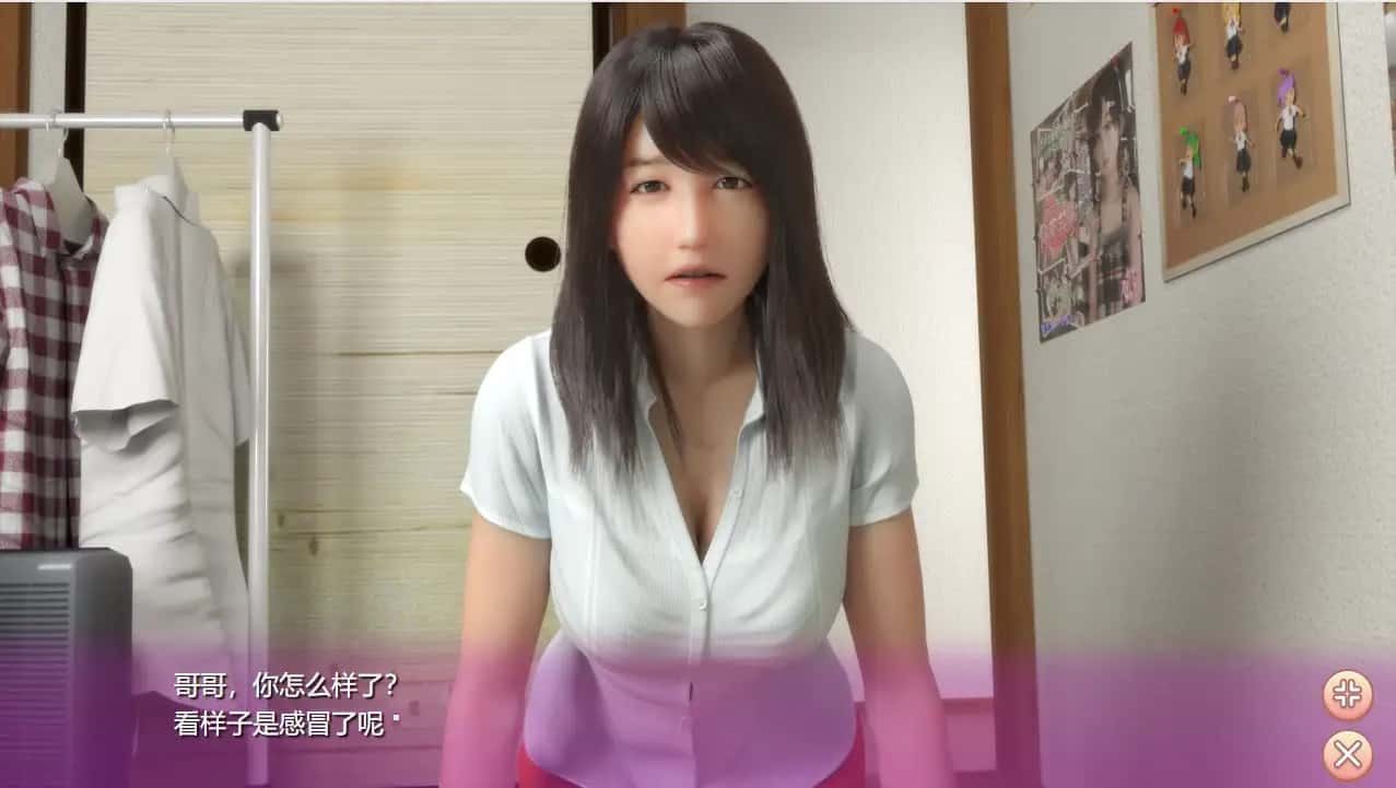 死宅与天使和奇怪的家 探索场景 内容截图 1