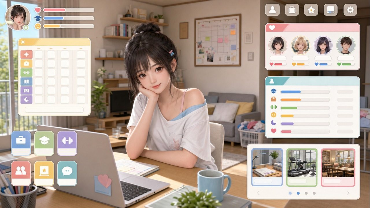 能干的后辈小葵酱 角色养成 画面 3